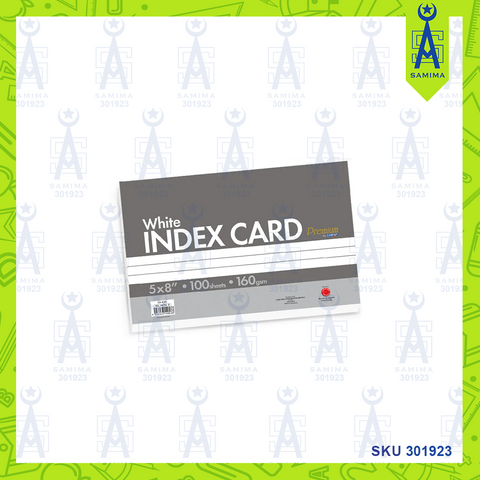 CAMPAP CA4053 INDEX CARD 5 X 8'' 160GSM 100'S