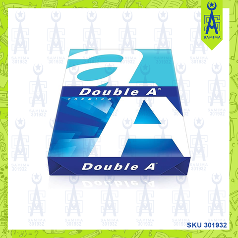 DOUBLE A PREMIUM LIGHTCOLOUR PAPER A4  80GSM 500'S