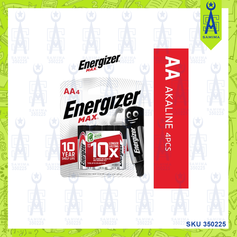 ENERGIZER MAX AA 4'S E91BP4M