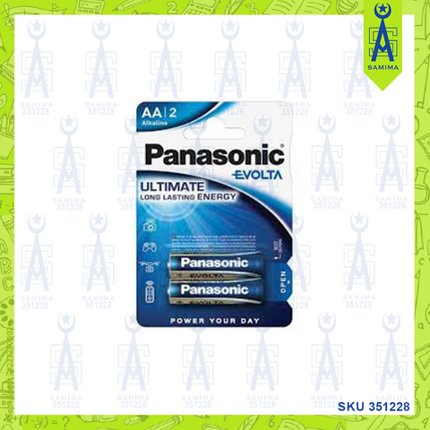 PANASONIC AA  EVOLTA BATTERY 2'S / CARD