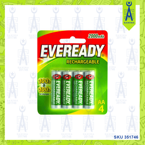 EVEREADY RECHARGEBLE BATTERY AA4