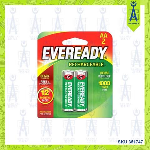 EVEREADY RECHARGEBLE BATTERY AA2