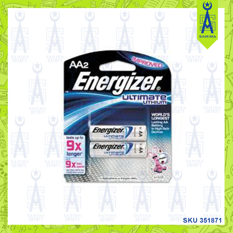 ENERGIZER ULTIMATE LITHUM AA 2'S