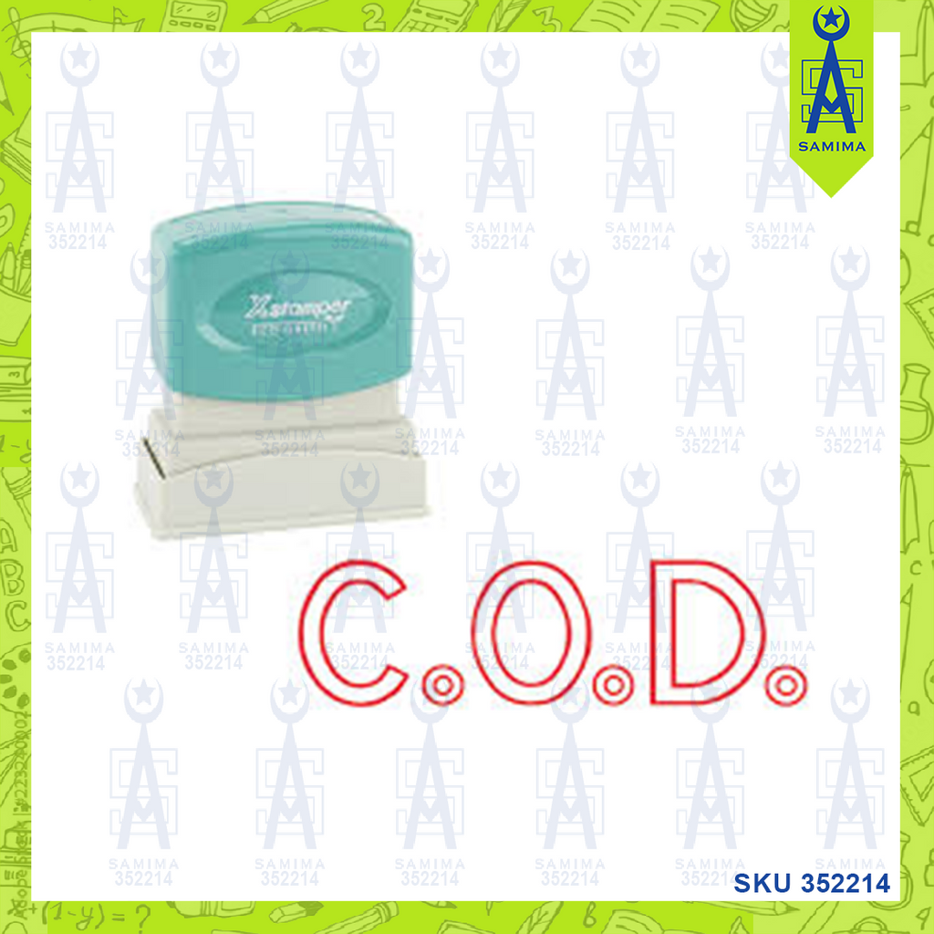 XSTAMPER STAMP C O D 1011R – Samima