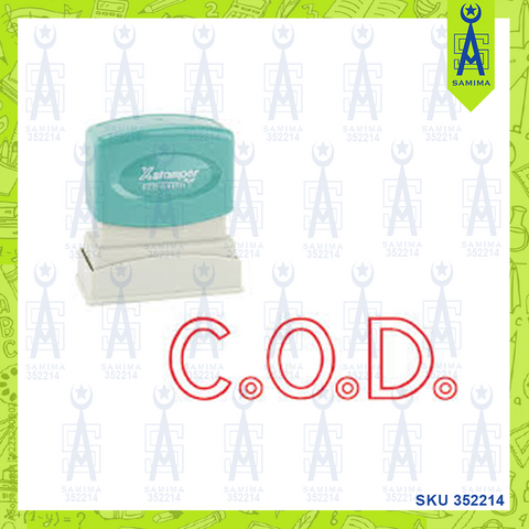 XSTAMPER STAMP C O D  1011R