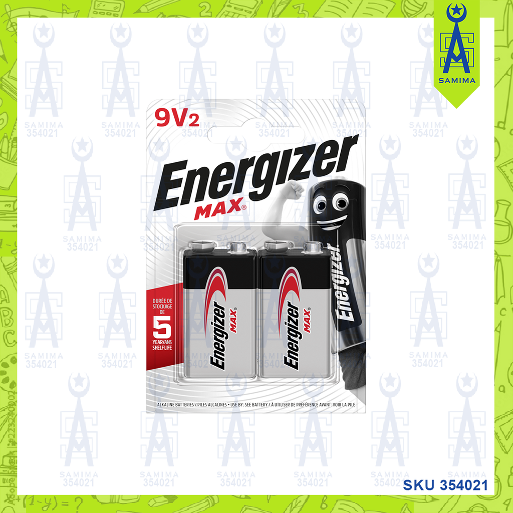 ENERGIZER MAX BATTERY 9V2 – Samima
