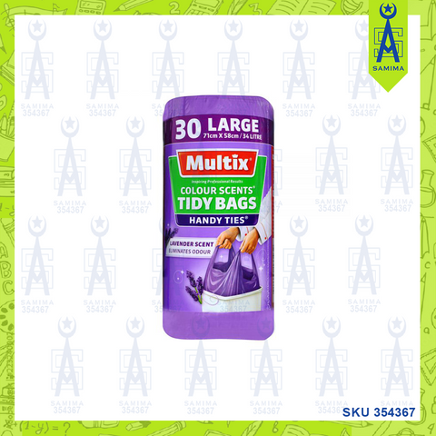 MULTIX HANDY TIES TIDY BAGS 71 X 58CM 60 LARGE