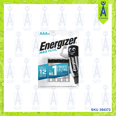 ENERGIZER  MAX PLUS BATTERY AAA 6'S