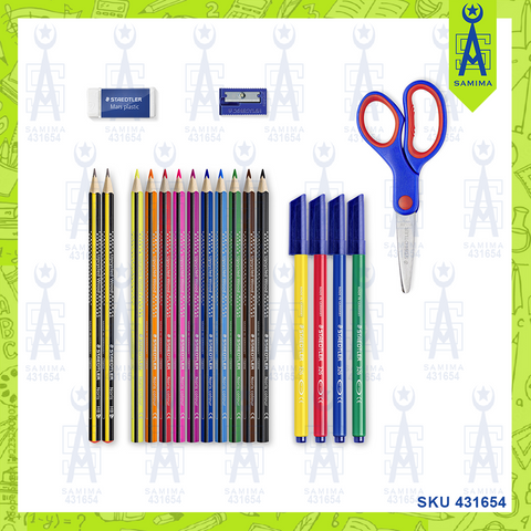 STAEDTLER NORIS COLOURING SET 61WKCDSG1