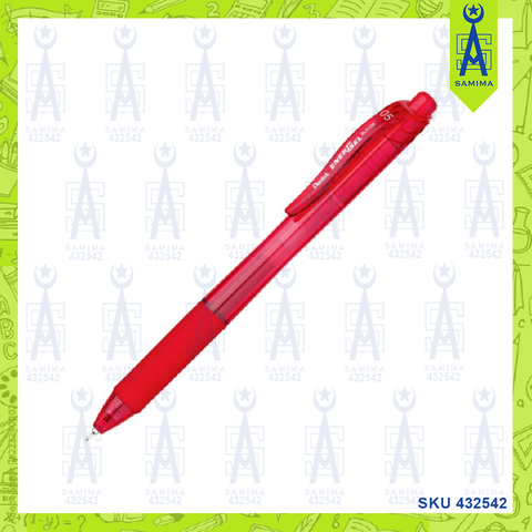 PENTEL ENERGEL-X ROLLER PEN 0.5 MM BLN105B RED