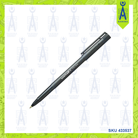 UNI BALL I I ECO FINE BALL PEN 0.7MM UB-103 BLACK