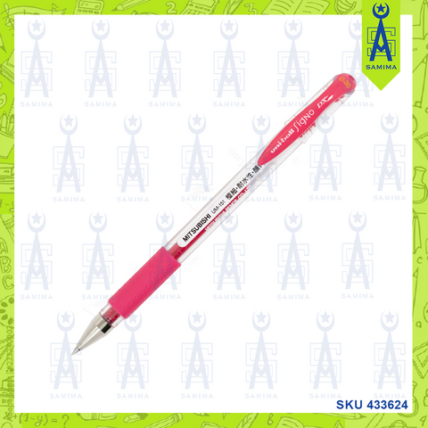 UNIBALL SIGNO ROLLER BALL PEN0.38MM UM-151 PINK