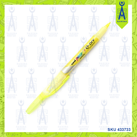 UNI PROPUS WINDOW HIGHLIGHTER YELLOW