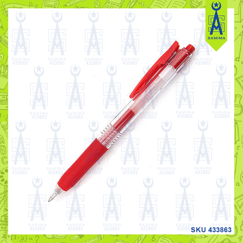 ZEBRA SARASA CLIP GEL PEN 0.7MM RED