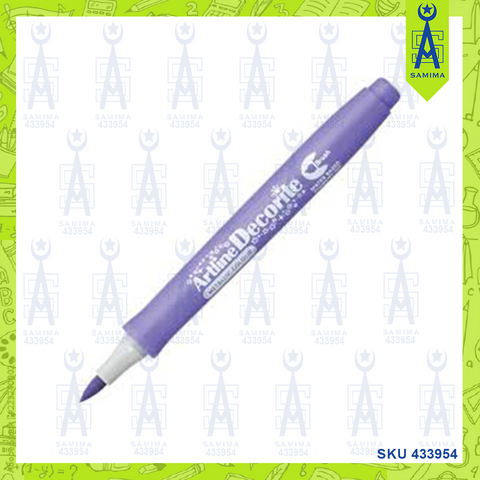 ARTLINE DECORITE  BRUSH MARKER METALIC PURPLE