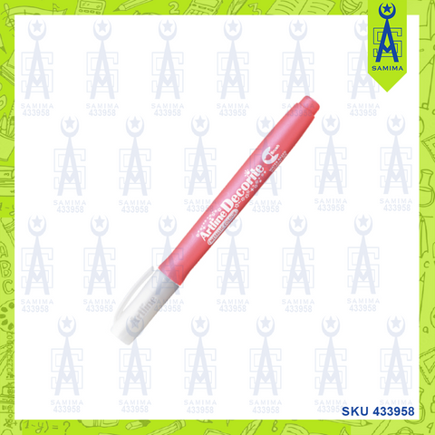 ARTLINE DECORITE  BRUSH MARKER METALIC PINK