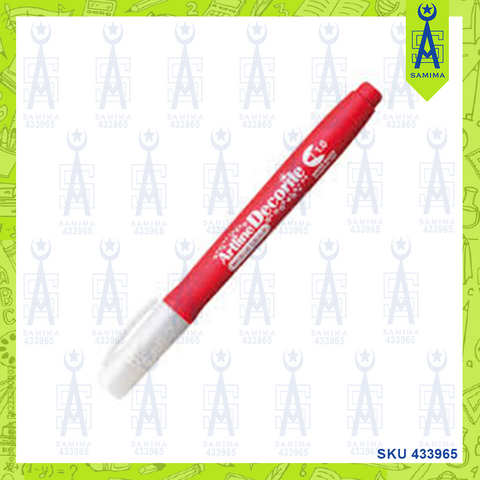 ARTLINE DECORITE BRUSH MARKER RED