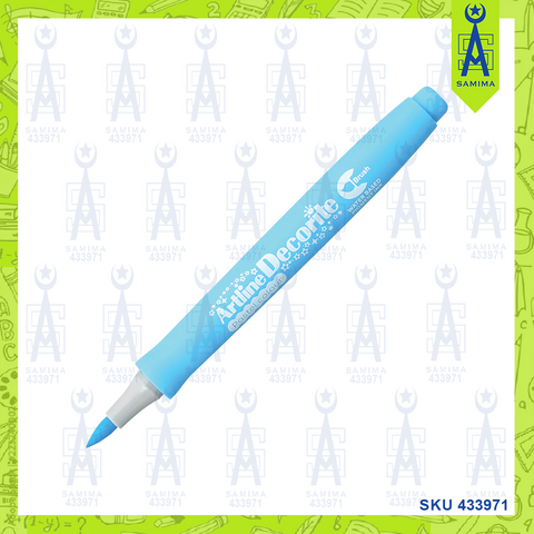 ARTLINE DECORITE BRUSH MARKER PASTEL BLUE