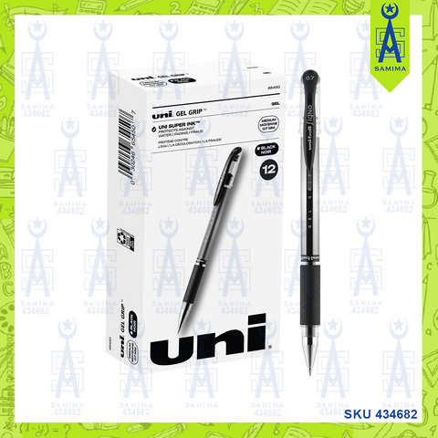 UNI BALL SIGNOGEL INK ROLLER BALL PEN 0.7 MM 12'S