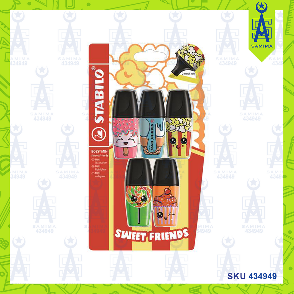 STABILO BOSS MINI SWEET FRIENDS HIGH LIGHTER 5'S – Samima