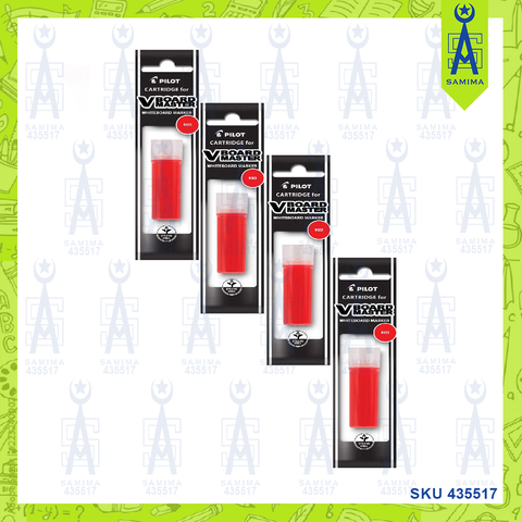 PILOT 2 + 2 REFILL RED WHITEBOARD MARKER / REFILL