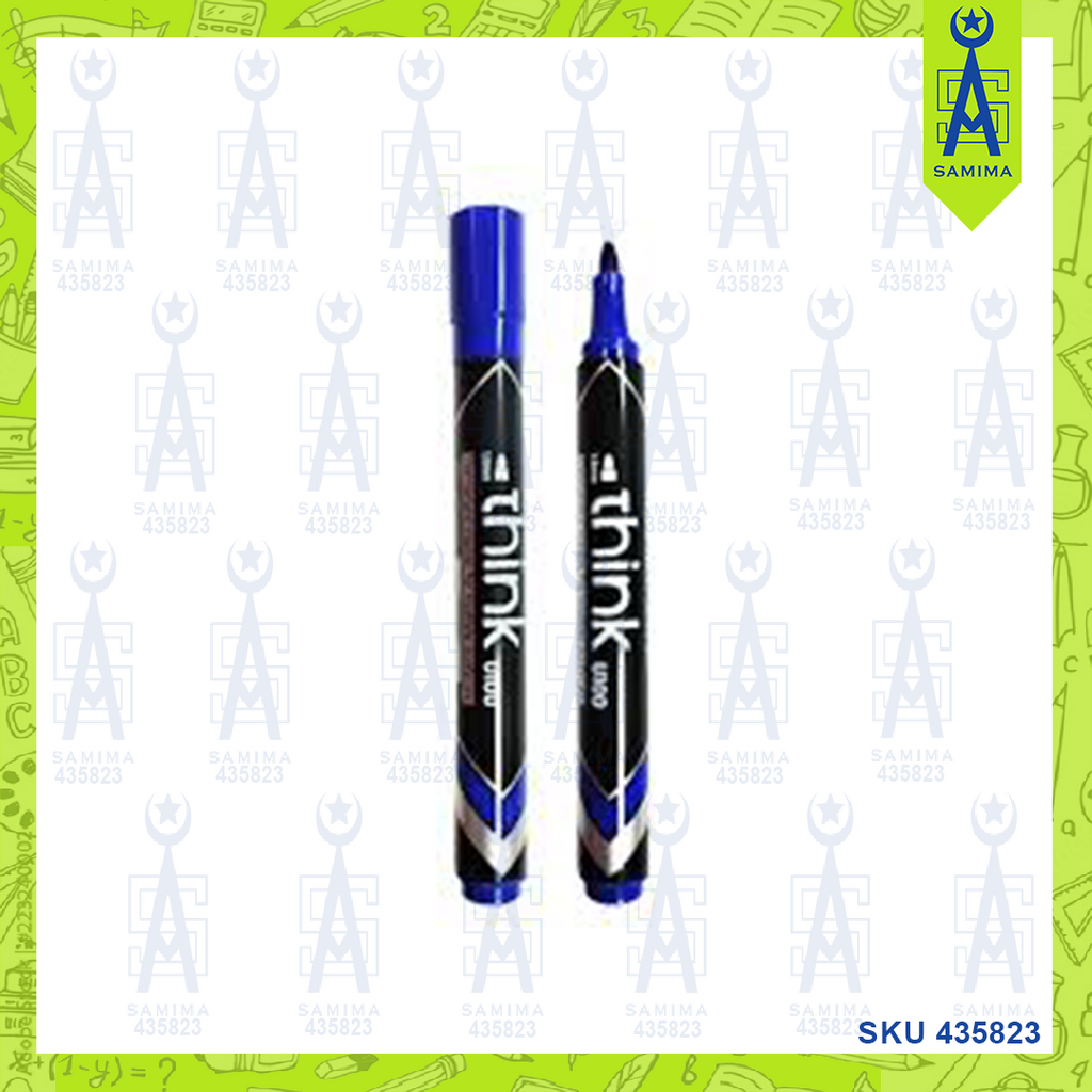 DELI U10030 THINK PERMANENT MARKER 1.5MM BLUE – Samima