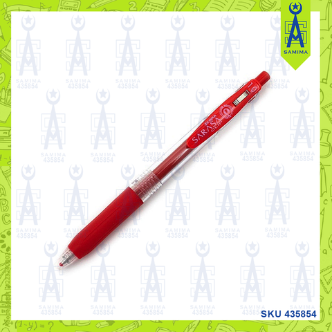 ZEBRA SARASA CLIP GEL PEN 1.0MM RED