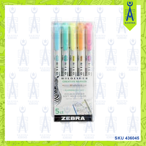 ZEBRA MILDLINER TWIN TIP FLUORE HIGHLIGHTER