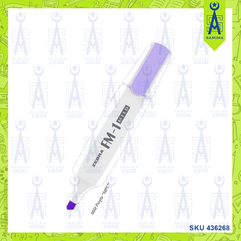 ZEBRA FM-1 MILD FLUO HIGHLIGHTER PURPLE