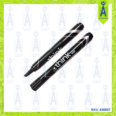 DELI U10120 PERMANENT CHISEL MARKER 1.5MM BLACK