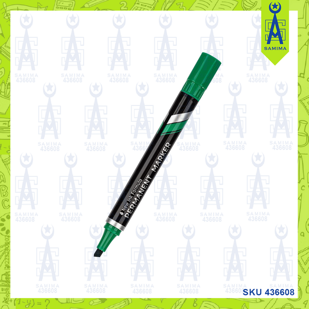 DELI U10150 PERMANENT CHISEL MARKER 1.5MM GREEN – Samima