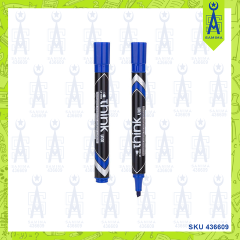 DELI U10130 PERMANENT CHISEL MARKER 1.5MM BLUE