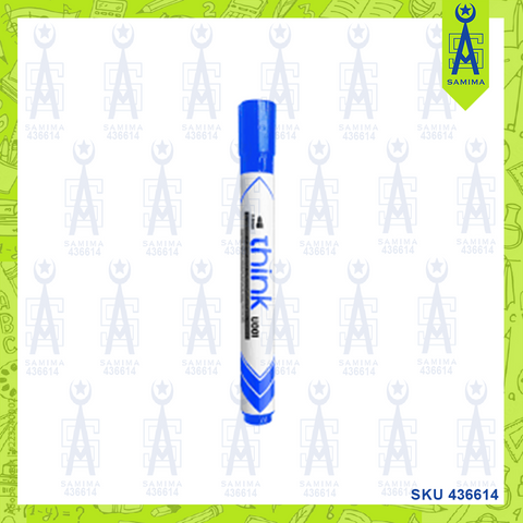 DELI U00130 THINK WHITEBOARD MARKER BLUE 2.0MM