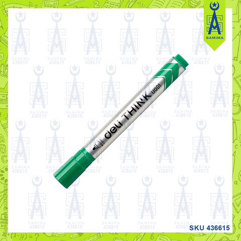 DELI U00150 THINK WHITEBOARD MARKER GREEN 2.0MM