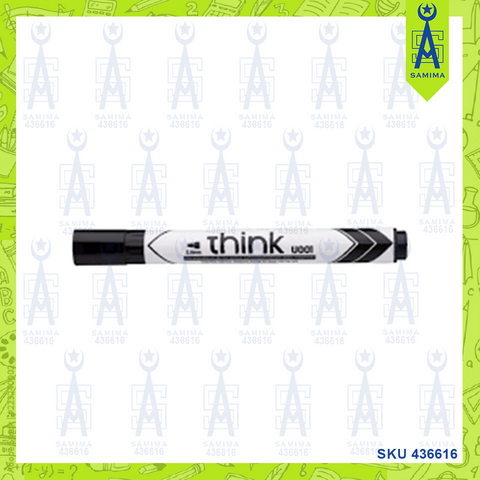 DELI U00120 THINK WHITEBOARD MARKER BLACK 2.0MM