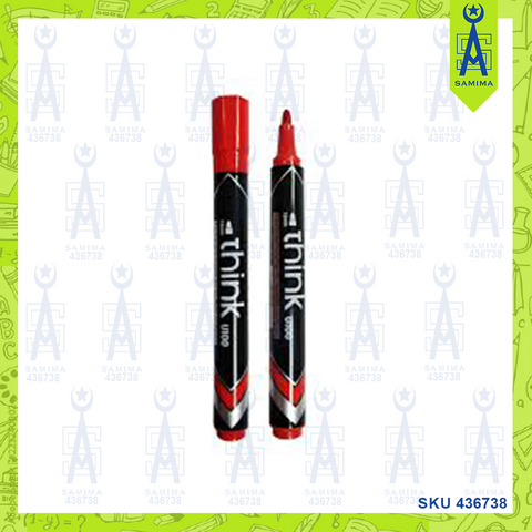 DELI U10040 THINK PERMANENT MARKER 1.5MM RED