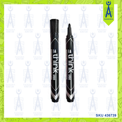 DELI U10020 THINK PERMANENT MARKER 1.5MM BLACK