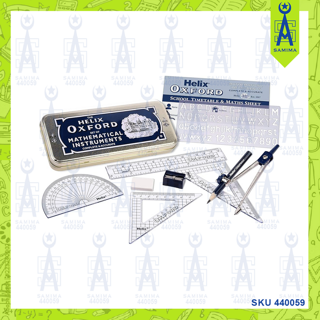 HELIX OXFORD MATHS GEOMETRY SET CLASSIC – Samima