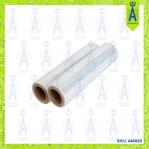 TC TRANSPARENT PLASTIC WRAPPER 54''  1 MTR