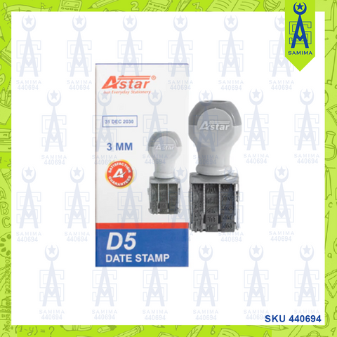 ASTAR DATE STAMP D-5