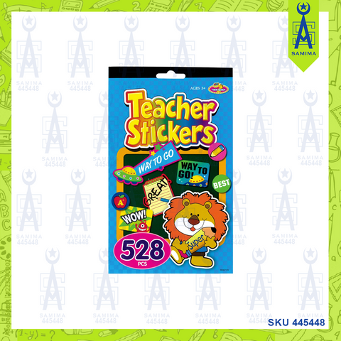 TWIN SEVEN REWARD STICKERS BOOK FOR TEACHERS