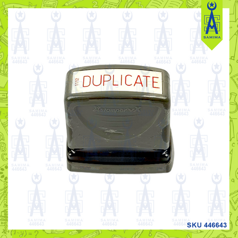 XSTAMPER RE-INKING STAMP DUPLICATE