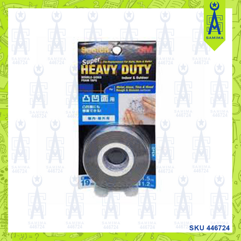 3M HEAVY DUTY DOUBLE SIDED FOAM TAPE KH-19