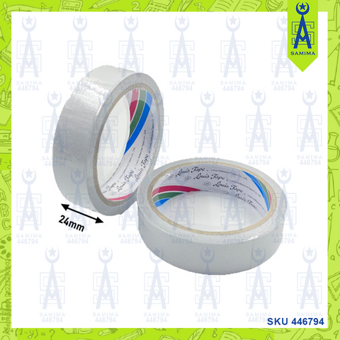 LOUIS DOUBLE SIDED TAPE 24MM X 9M