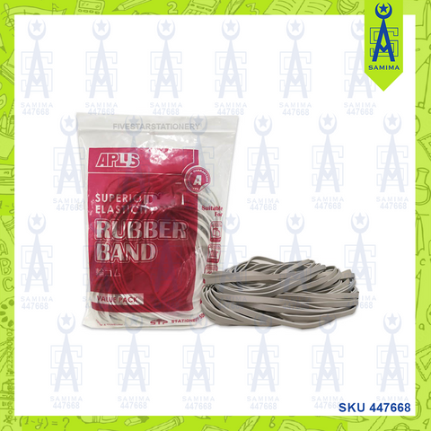 APLUS 8'' WHITE RUBBER BAND  200G