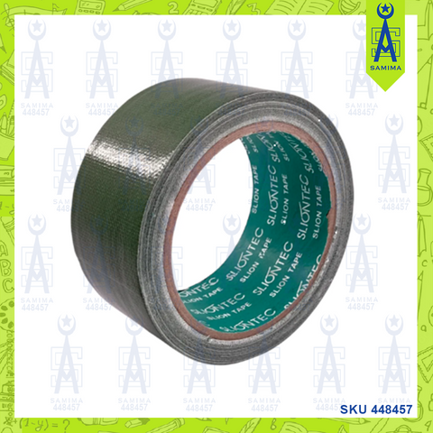 SLIONTEC CLOTH TAPE 3370 72 MM 1'S GREEN