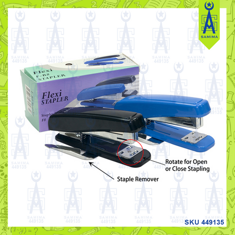 FLEXI STAPLER F8 WITH REMOVER