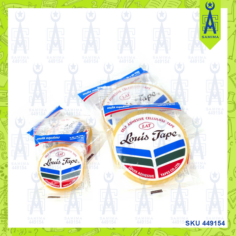 LOUIS CELLULOSE TAPE 24MM X 33M 3 CORE