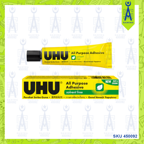 UHU ALL PURPOSE GLUE SOLVENT FREE 20ML