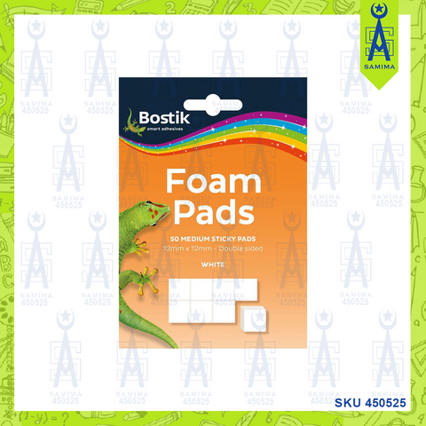 BOSTIK FOAM PADS 12MM 50'S